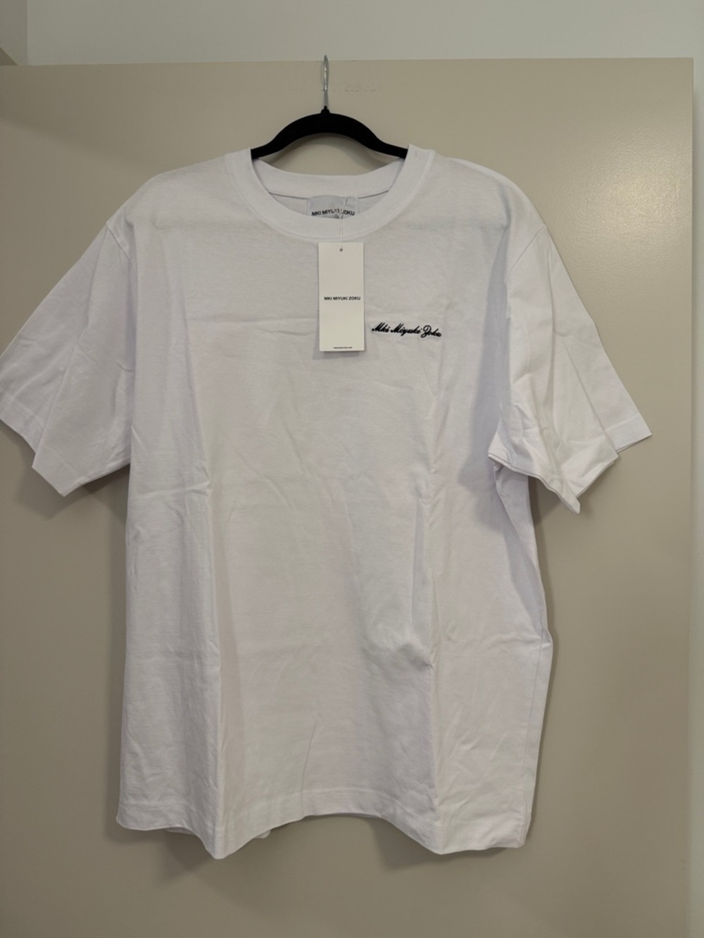MKI MIYUKI ZOKU- White T-Shirt Size L